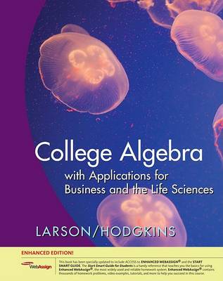 Cover of College Algebra with Applications for Business and Life Sciences, Edition (with Webassign Printed Access Card, Single-Term)