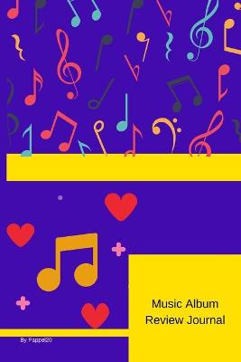 Book cover for Music Album Review Journal