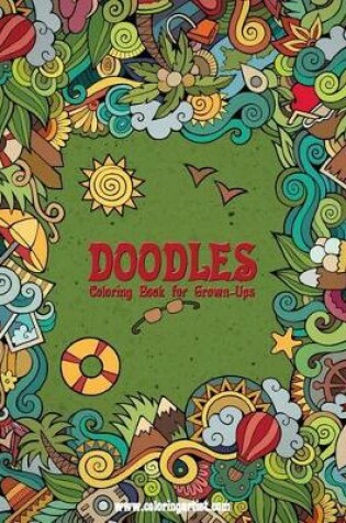 Cover of Doodles Coloring Book for Grown-Ups 1