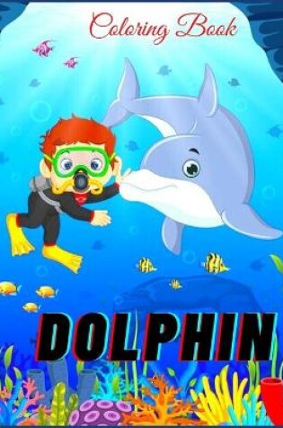 Cover of Dolphin Coloring Book