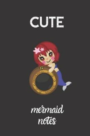 Cover of cute mermaid notes