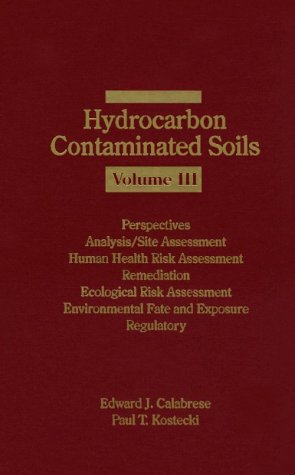 Book cover for Hydrocarbon Contaminated Soils, Volume III