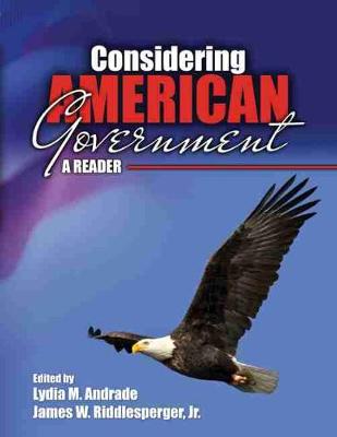 Book cover for Considering American Government: A Reader