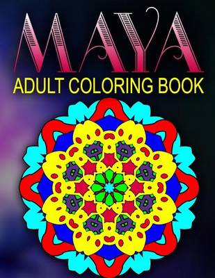 Book cover for MAYA ADULT COLORING BOOKS - Vol.8