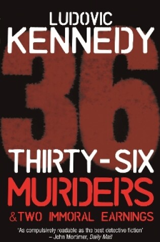 Cover of 36 Murders And 2 Immoral Earnings