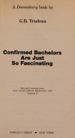 Book cover for Confirmed Bachelors