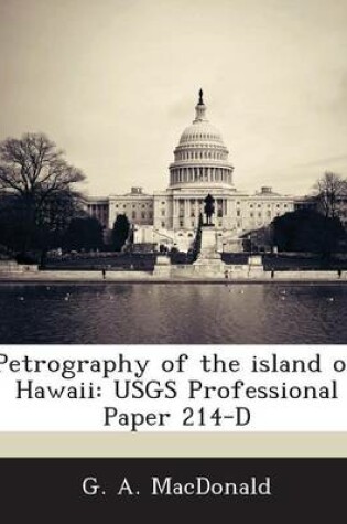 Cover of Petrography of the Island of Hawaii