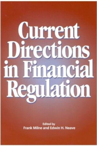 Cover of Current Directions in Financial Regulation