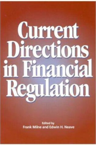 Cover of Current Directions in Financial Regulation