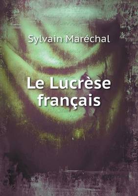 Book cover for Le Lucrèse français