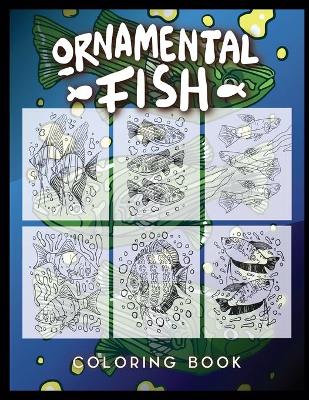 Book cover for Ornamental Fish Coloring Book