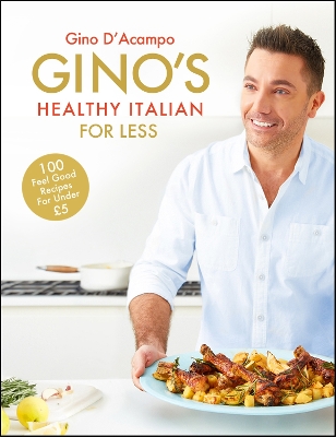 Book cover for Gino's Healthy Italian for Less