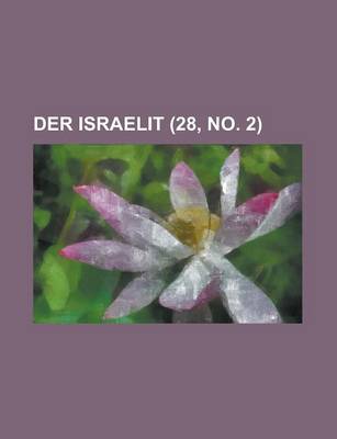 Book cover for Der Israelit (28, No. 2 )