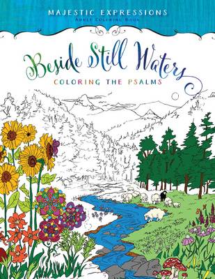 Book cover for Adult Colouring Book: Beside Still Waters Coloring the Psalms