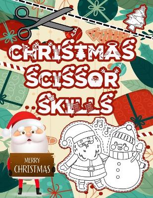 Book cover for Christmas Scissor Skills