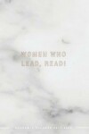 Book cover for Women Who Read, Lead! Academic Planner 2019-2020