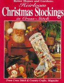 Book cover for Heirloom Christmas Stockings in Cross Stitch