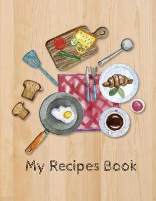 Book cover for My Recipes Book