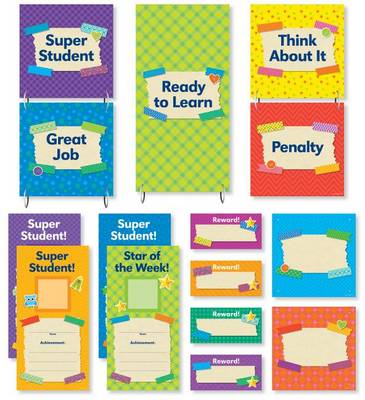 Book cover for Tape It Up! Behavior Clip Chart Mini Bulletin Board