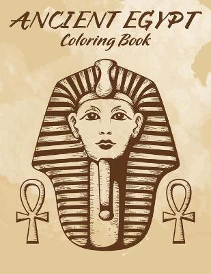 Book cover for Ancient Egypt Coloring Book