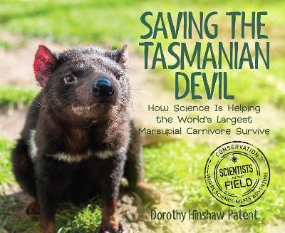 Book cover for Saving the Tasmanian Devil