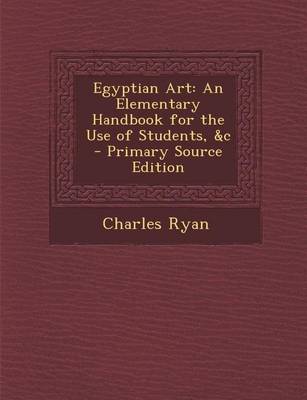 Book cover for Egyptian Art