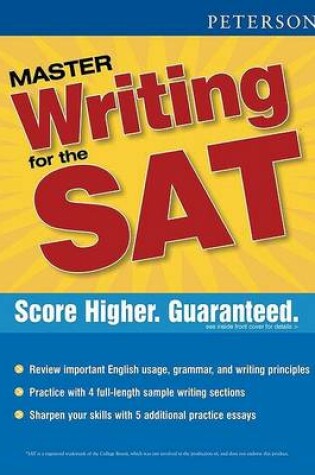 Cover of Peterson S New Sat Writing Wor