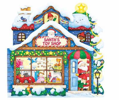 Book cover for Santa's Toy Shop