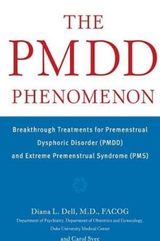 Cover of The Pmdd Phenomenon