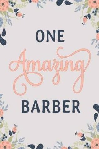 Cover of One Amazing Barber