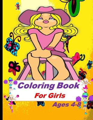 Book cover for Coloring Books For Girls