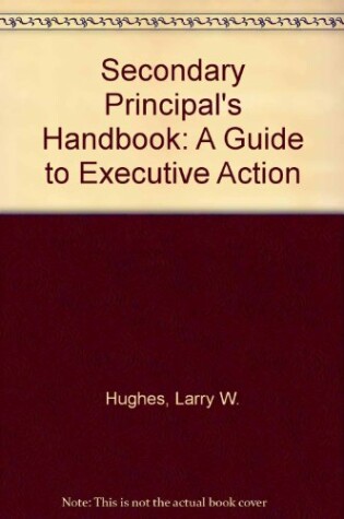 Cover of Secondary Principal's Handbook