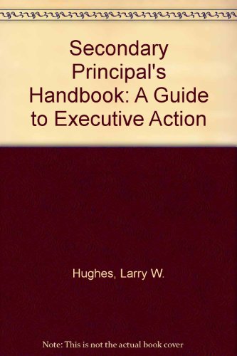 Book cover for Secondary Principal's Handbook