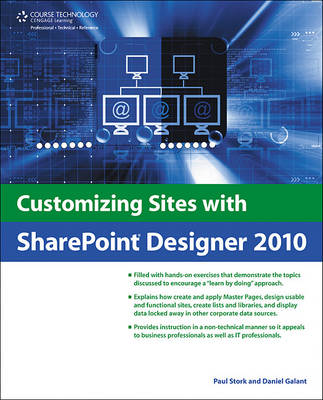 Book cover for Customizing Sites with Sharepoint Designer 2010