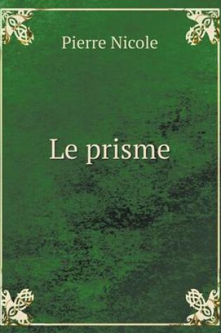 Cover of Le prisme