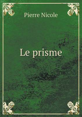 Book cover for Le prisme