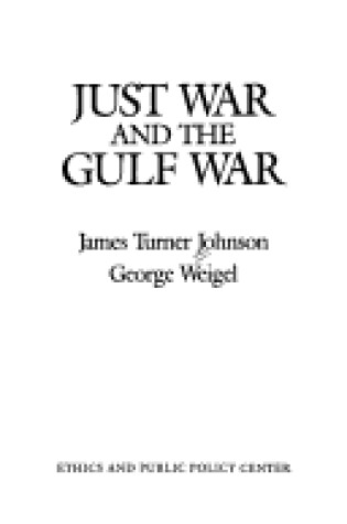 Cover of Just War and the Gulf War