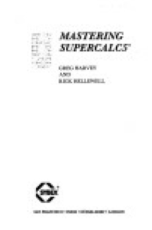 Cover of Mastering SuperCalc 5