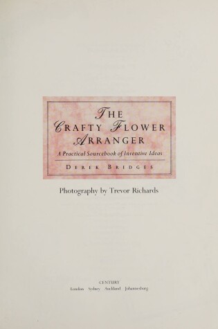 Cover of The Crafty Flower Arranger