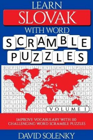 Cover of Learn Slovak with Word Scramble Puzzles Volume 1