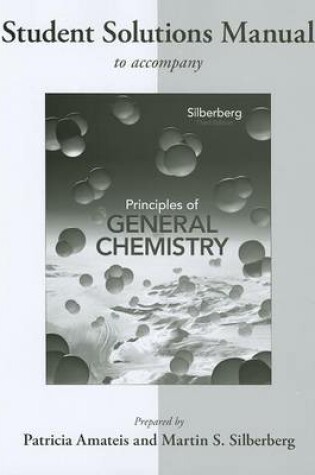 Cover of Principles of General Chemistry Student Solutions Manual