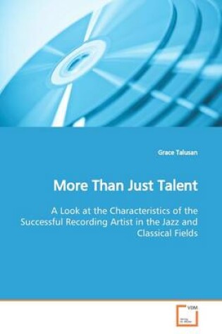 Cover of More Than Just Talent