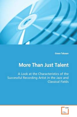 Book cover for More Than Just Talent