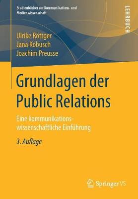 Cover of Grundlagen Der Public Relations