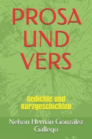 Cover of Prosa Und Vers