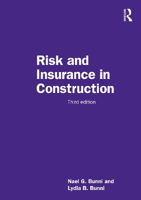 Book cover for Risk and Insurance in Construction