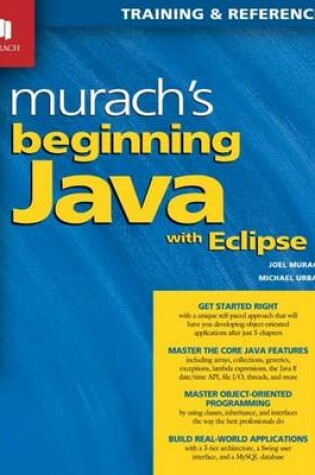 Cover of Murach's Beginning Java with Eclipse