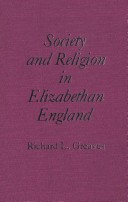 Book cover for Society & Rel-Elizabethan Eng CB