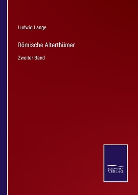 Book cover for Römische Alterthümer