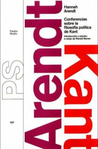 Cover of Conferencias Sobre La Filosofia Politica de Kant